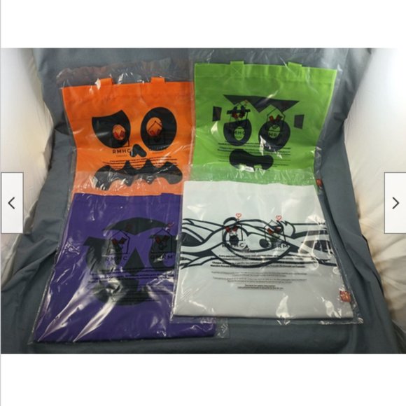 4 McDonalds Tote Bags Halloween 2023 Canada Exclusive Ronald McDonald House - Picture 3 of 4